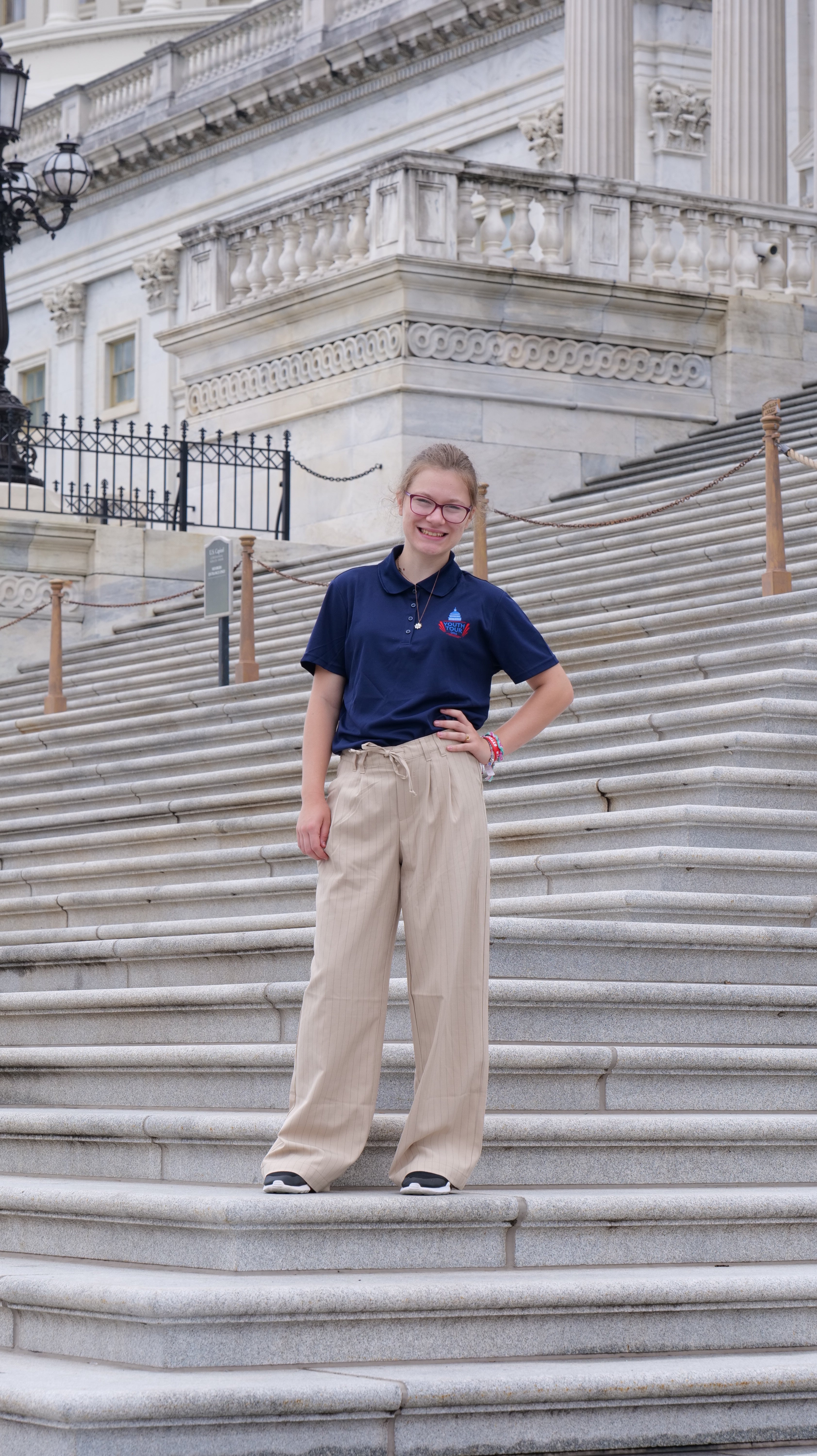 2025 Youth Tour winner Catherine Sibert