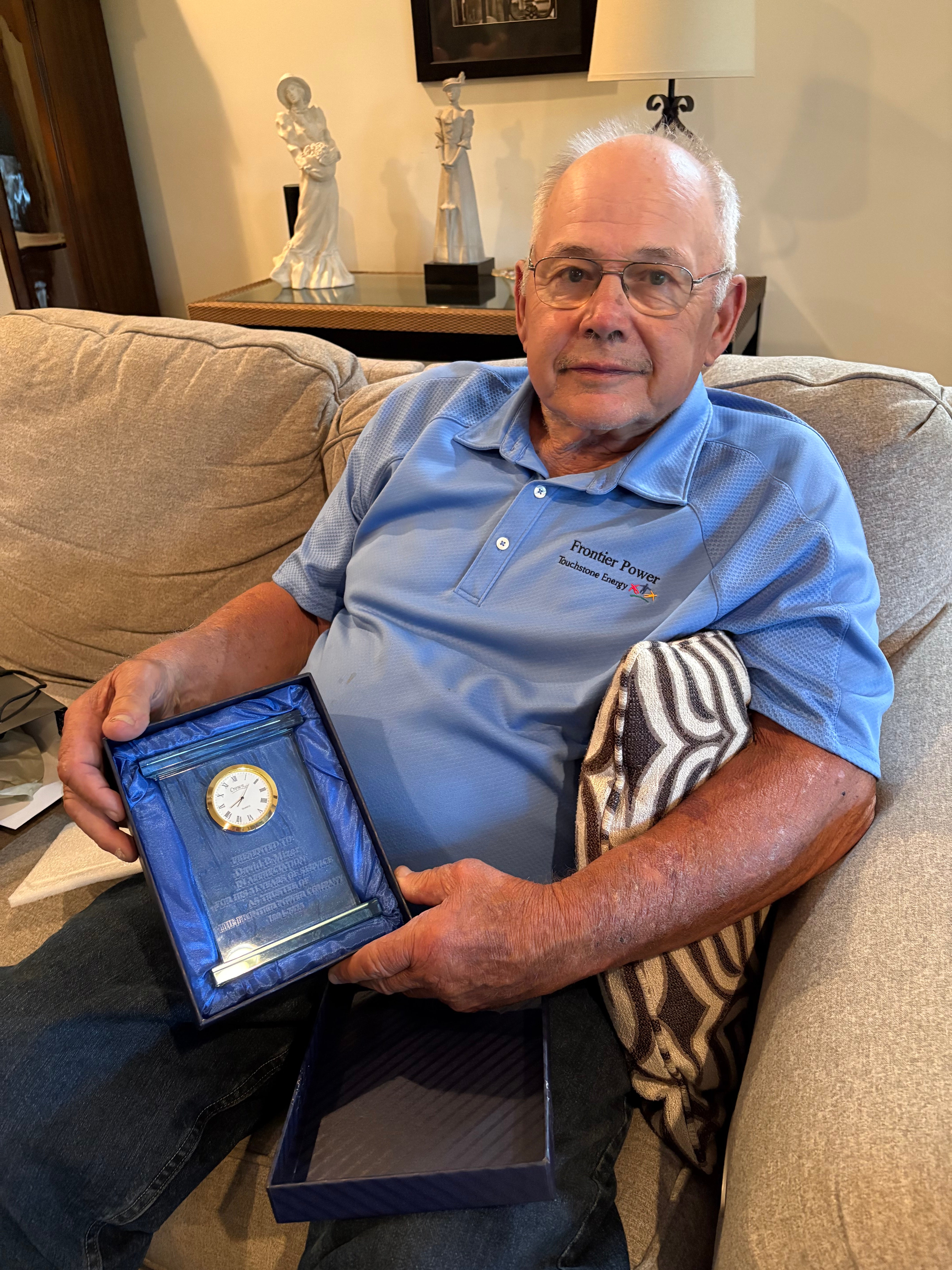 Dave Mizer retires from Frontier Power board